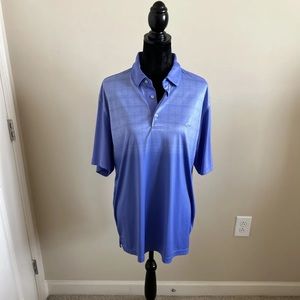 Greg Norman Men’s Play-Dry Short Sleeve Polo Shirt Size Large EUC